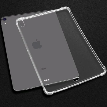 Ohišje Za iPad Zraka 4 4. Generacije 2020 Jasno Silikonski Mehko TPU Padec Odpornosti Zadnji Pokrovček