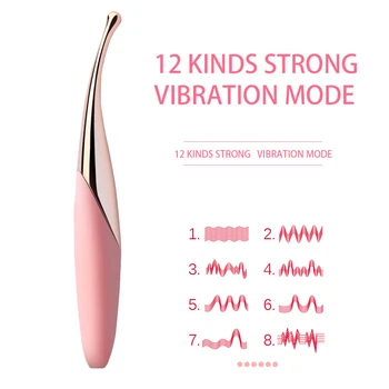 OLO G-Spot Vibrator 12 Hitrosti Lizati Klitoris Vagine Stimulator Nastavek Massager Sex Igrače za Ženske Nepremočljiva Ženska Masturbacija
