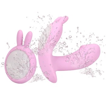 OLO Nosljivi Rabbit Vibrator, Dildo, Vibrator 10 Vibracije Načini Pametne Ogrevanje Daljinsko upravljanje G-spot stimulacijo Klitorisa Seks Igrače