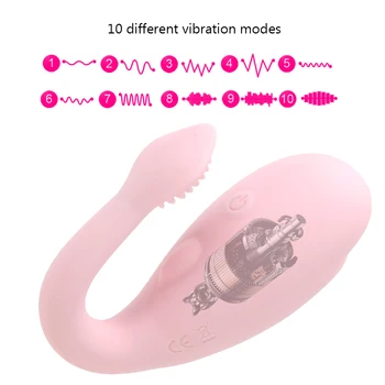 OLO Vibracijsko Jajce Vibrator za Klitoris Stimuliranje G-spotVibrator Brezžični Daljinski upravljalnik Kita Skok Jajce 10 Hitrosti Sex Igrače za Ženske