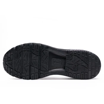 Onemix poletni čevlji za moške športne superge za dušenje blazine dihanje plesti mreže vamp prostem hojo čevlji velikost 39-46