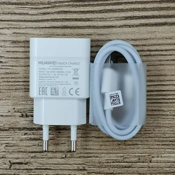 Original huawei QC2.0 Hiter Polnilec 9V 2A EU vtič Usb 3.1 Tip-C kabel hitro polnjenje adapter za P8 P9 P10 Nova 3 3i