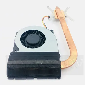 Original laptop heatsink hladilni ventilator cpu hladilnik Za TOSHIBA C850 C855 L850 C50 C55 CPU Fan heatsink+medenina radiator