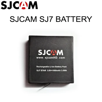 Original SJCAM SJ7 3.8 V 1000mAh 3.7 Wh Li-ionska Baterija Črno za SJCAM SJ7 Star Šport Fotoaparata Baterije