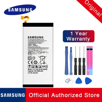 Originalna Nadomestna Baterija EB-BE700ABE Za Samsung Galaxy E7 E7000 E700F 2950mAh Visoka Zmogljivost Telefona Batteria +Brezplačna Orodja
