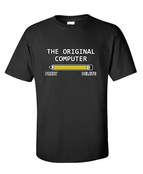 Originalni Computer Geek Nerd Moški Tee Sarkastičen Odraslih Humor, Zelo Smešna Majica Hip Hop Oblačila Bombaža, Kratek Rokav T Shirt