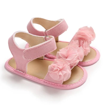 Otroške Sandale Malčka Dekle Prewalkers Cvet Design Obutev Modni Baby Dekle Sandali Srčkan Baby Čevlji, Sandale Za Dekleta