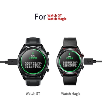 Pametno gledati Dock Polnilec za Huawei watch GT 2 2E / čast gledam čarobno polnilnik, USB kabel za polnjenje, Magnetni fiksno Stojalo za Polnjenje