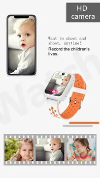 Pametno uro s LBS GSM Lokator Zaslon na Dotik Tracker SOS za Otroke Otrok, Fant Dekleta Watcjh Telefon Darilo