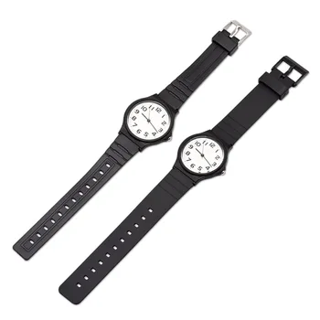 Pazi Band za Casio Watch Band MQ-24TPU Watch Band 16 mm Watch Opremo PVC Trak z Orodji,