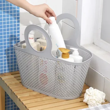 Plastični Prenosni Kopel Košarico Kopalnica Izdelkov Šampon manjše izdelke za Shranjevanje Košarico Multi-funkcionalne Votlih Majhne Košarice Innovagoods