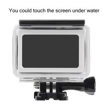 Podvodni 45m Vodotesno Zaščitno Ohišje Ohišje Za Xiaomi Yi 2 4k delovanje Fotoaparata