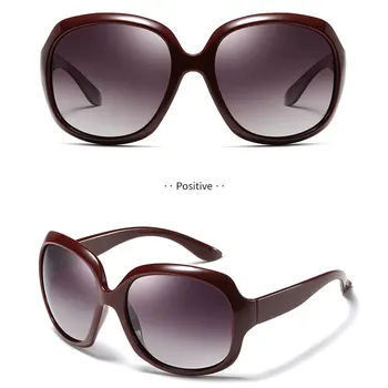 Polarizirana sončna Očala Ženske 2020 Prevelik Retro sončna Očala Luksuzni Vintage sončna Očala Velik Kvadrat Sonce Očala Za Ženske UV400