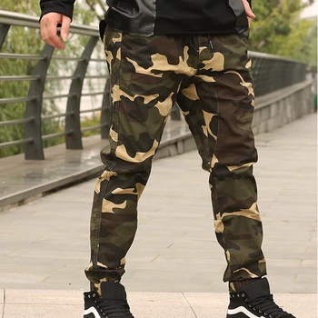 Pozimi plus velikosti 2xl-7xl 8XL mens tovora sweatpants priložnostne prikrivanje, elastični pas, dolge hlače velike Vojaške hlače