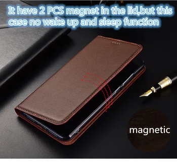 Pravega Usnja magnetni flip primeru za Lenovo Vibe P2 telefon pokrovček reže za kartice imetnik funda za Lenovo S5 Pro flip primeru coque capa