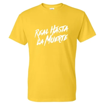 Pravi Hasta La Morjem Moda Natisnjeni T-shirt Športnih Priložnostne Spolne O-Vratu Ulične Tshirt Hip Hop Bombaža Moške/Ženske T shirt Vrhovi