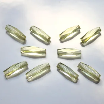 Pravokotnik Avstrijski kristalno kroglice 16*4 MM 100 kozarcev Visoke kakovosti Dolgo Kvadratne oblike stekla Svoboden kroglice za nakit, izdelava zapestnica DIY