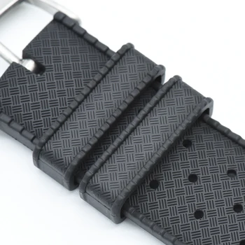 Premium Razreda Tropskih Fluor Kavčuk Watchbands 20 mm 22 mm Hitro Sprostitev Trak Nepremočljiva Dihanje Zapestnica Za Seiko SRP777J