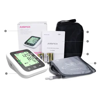 Prenosni Digitalni nadlaket Krvni Tlak Monitor srčnega utripa test Zdravstvenega varstva spremljanje Hlačnice Tonometer