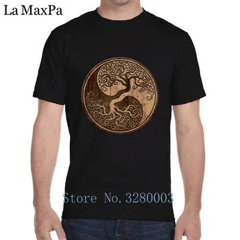 Prilagodite Nova moška T Majica Drevo Življenja Yin Yang T-Shirt Mens Poletje Slog, Tshirt Novost S-3xl Svoboden