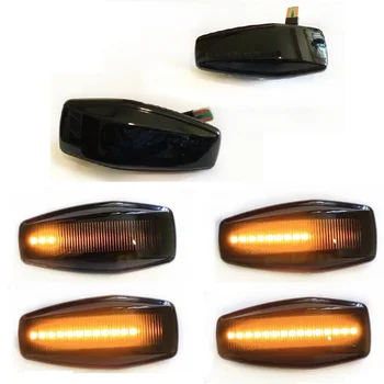 Primerna za Hyundai Elantra XD 2000-2006 Smoke Black Dynamic LED Indikator Strani Marker Opozorilne Luči