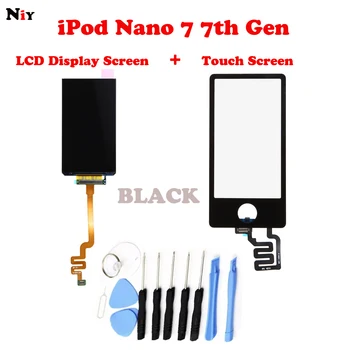 Primerna za zamenjavo in popravilo novi iPod Nano 7 (A1446) sedma generacija LCD zaslon na dotik + LCD zaslon kit iPod Nano 7