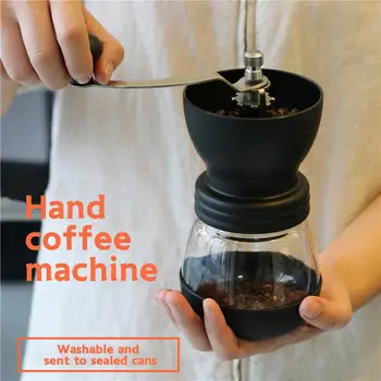 Priročnik coffee bean mlinček za roko-koljenast mlinček gospodinjski mali oprati keramično brušenje jedro ročni mlinček