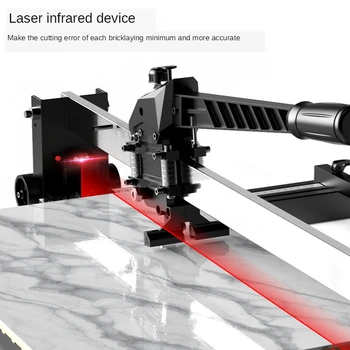 Priročnik strešnik rezalnik, double track ploščice potisnite nož, visoko natančnostjo laserja talne ploščice orodje artefakt