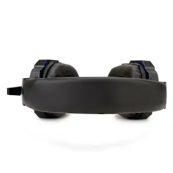 Profesionalne Gaming Slušalke LED Luči Velike Slušalke Z Mikrofon Stereo Slušalke Globok Bas Za PC Računalnik Gamer Prenosnik PS4 X-BOX