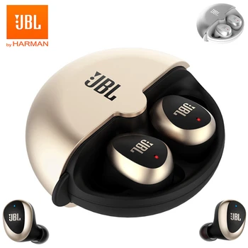 Prvotne JBL C330TWS Bluetooth Slušalke Res Brezžične Stereo Čepkov Bas Zvok Slušalke TWS Športne Slušalke z Mikrofonom