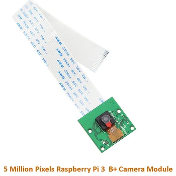 Raspberry Pi 4B/3B+ Modula Kamere 500W slikovnih Pik z 15CM Kabla Raspberry Pi Fotoaparat