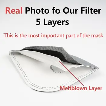 Recikliranje Stroj Kolesarjenje Maske z Filtri oglje Filtraciji Izpušnih Plinov Anti cvetni prah Alergije PM2.5 Na Prostem Masko