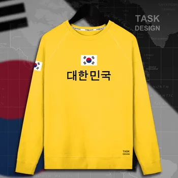 Republika Koreja Južni KOR korejska KR Daehan Minguk moški pulover s kapuco puloverji s kapuco moški majica tanke nove ulične obleka je