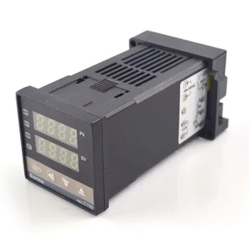 REX-C100 Digitalni PID Temperaturni Regulator REX C100 termostat + 40DA SSR Rele+ K Termočlen 1m Sonda RKC