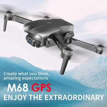 SALMOPH K60 GPS Brnenje z 5G Wifi FPV 4K HD Dual Camera Brushless Optični Tok RC Quadcopter Menoj Mini Dron vs SG108 EX5
