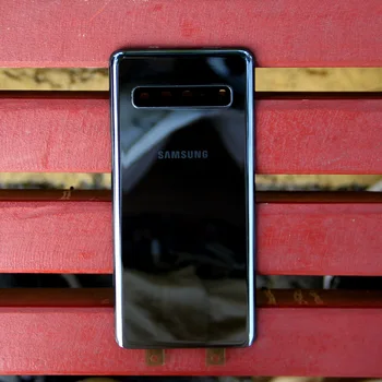 Samsung Original Zadnji Pokrovček Primerih, Pokrov Baterije, Ohišje Za Samsung Galaxy S10 5G različica Nazaj Zadnje Steklo Ohišje