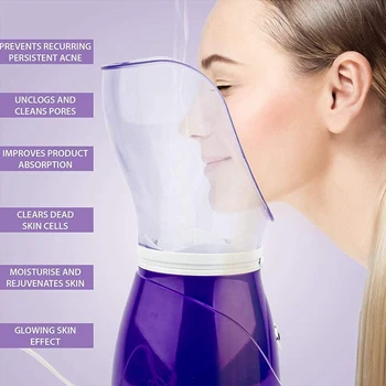 SANQ Obraza Parnik Professional Parna Inhaler Obrazne Savne, Spa za Masko Vlažilec - Sinus z Aromaterapijo EU Plug