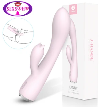 Sex Igrače za Ženske Rabbit Vibrator Baterije Realističen Dildo G spot Vibratorji Čarobno Palico Ženski Clitorals Analni igrača stimulacija