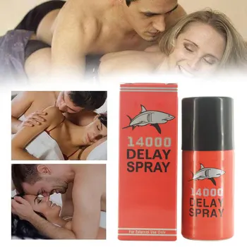 Shark Delay Spray 45ml Zunanjo Uporabo Super Zmaj Moških Delay Spray dalj Časa Podaljšati 60 Minut penis širitve masaža