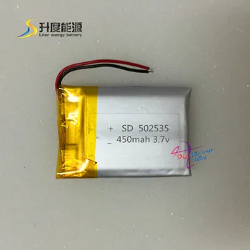 Shenzhen kamcy baterije tovarne 3,7 V Lipo litij-ionsko polimer 450mAh 052535 502535