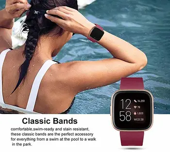 Silikonski Watch Trak Za Fitbit Obratno/Obratno 2 Zamenjava Watch Band Nepremočljiva Oprema Trak Za Fit bit Obratno Zapestnica