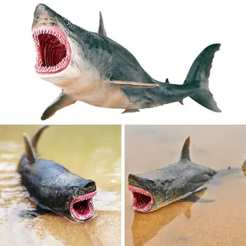 Simulacija morskega življenja živali model velikan zob morskega psa, cannibal morski pes morski pes, veliki beli morski pes tiger shark otroška igrača ornament