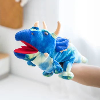 Simulacija živali roko lutke plišastih dinozaver shark želva dolphin lutkovno