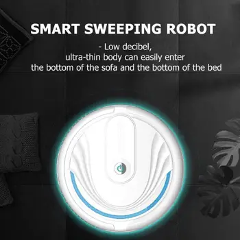 Smart Tla, Pometanje Robot Samodejno Pobrisati Prah Catcher Samodejno Čiščenje Električni Sesalnik
