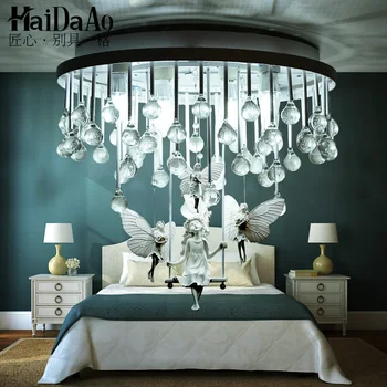 Sodobna kristalno stropne luči preprost vzdušje za spalnico, dnevno sobo, jedilnico, balkon