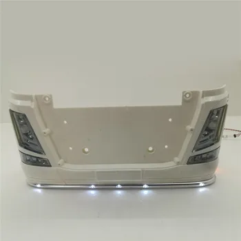 Spodaj Luči BarFront Glavo LED za Tamiya 1/14 Traktor Tovornjaki Volvo FH16 FH12 Globetrotter 750 6X4 Lesa Tovornjak EP Komplet