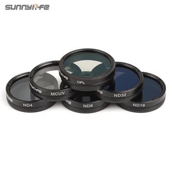 Sunnylife Objektiv Kamere Filter za DJI Fantom 4 PRO + V2.0 Phantome 4 Advanced + MCUV Nastavljiv CPL ND4 ND8 ND16 ND32 Filter