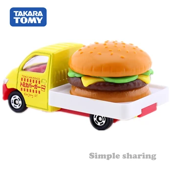 Takara Tomy Tomica No. 54 Toyota MESTO ACE Hamburger Avto Model 1:64 Miniaturni Diecast Tovornjak Smešno Kovinski Otroci Igrače Plesni