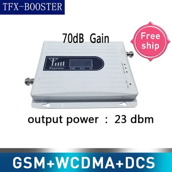 TFX-BOOSTER GSM 900 LTE DCS 1800 UMTS 2100mhz Mobilni Telefon Signal Booster 2G 3G 4G 70dB Mobilne Mobilna Signal Repetitorja