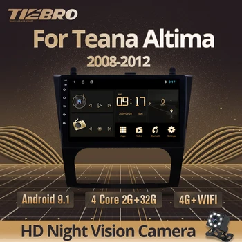 TIEBRO Android 9.0 avtoradio Za Nissan Teana Altima 2008-2012 Stereo DVD Multimedijski Predvajalnik Videa, GPS Navigacijo, BT glavne enote